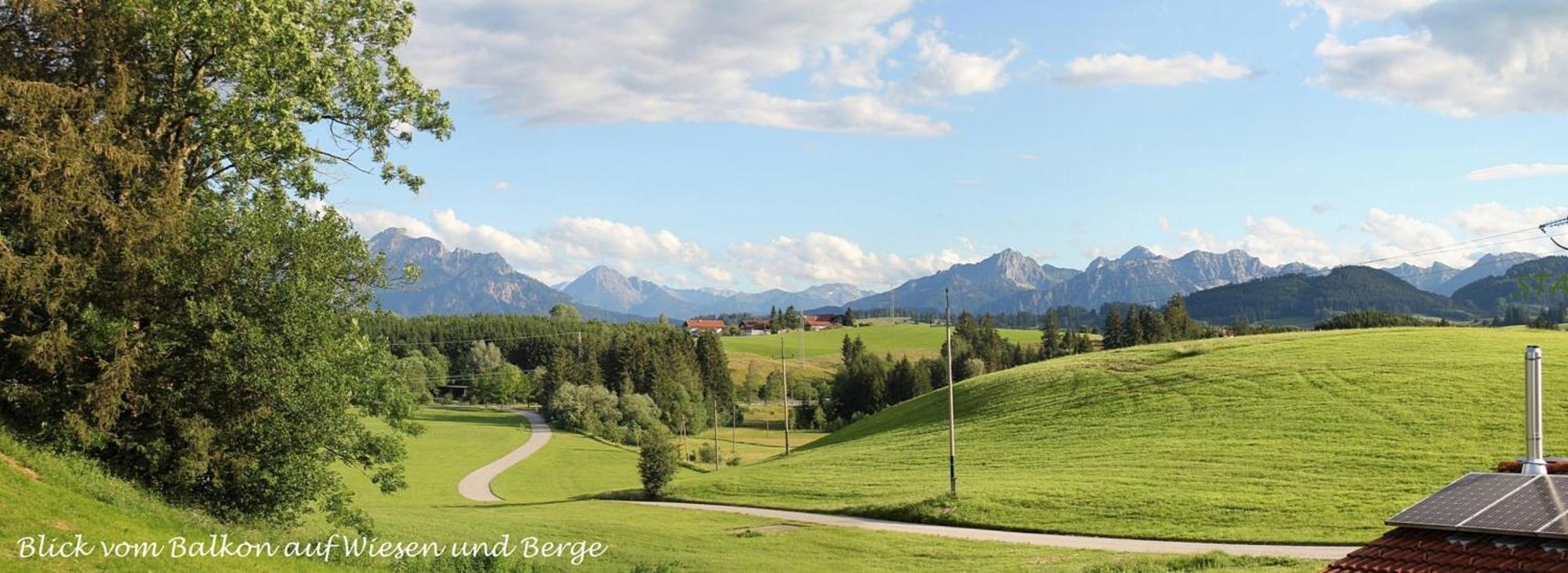 Ferienwohnung Nr 2, Neben Einem Bauernhof, Rosshaupten, Allgaeu Екстериор снимка
